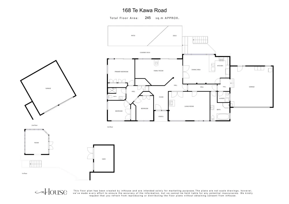 Photos of 168 Te Kawa Road