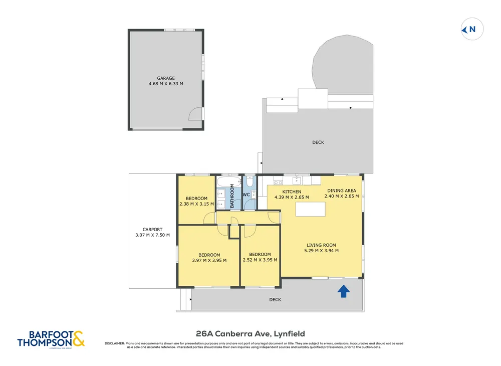 Photos of 26A Canberra Avenue