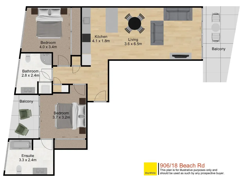 Photos of 906/18 Beach Road