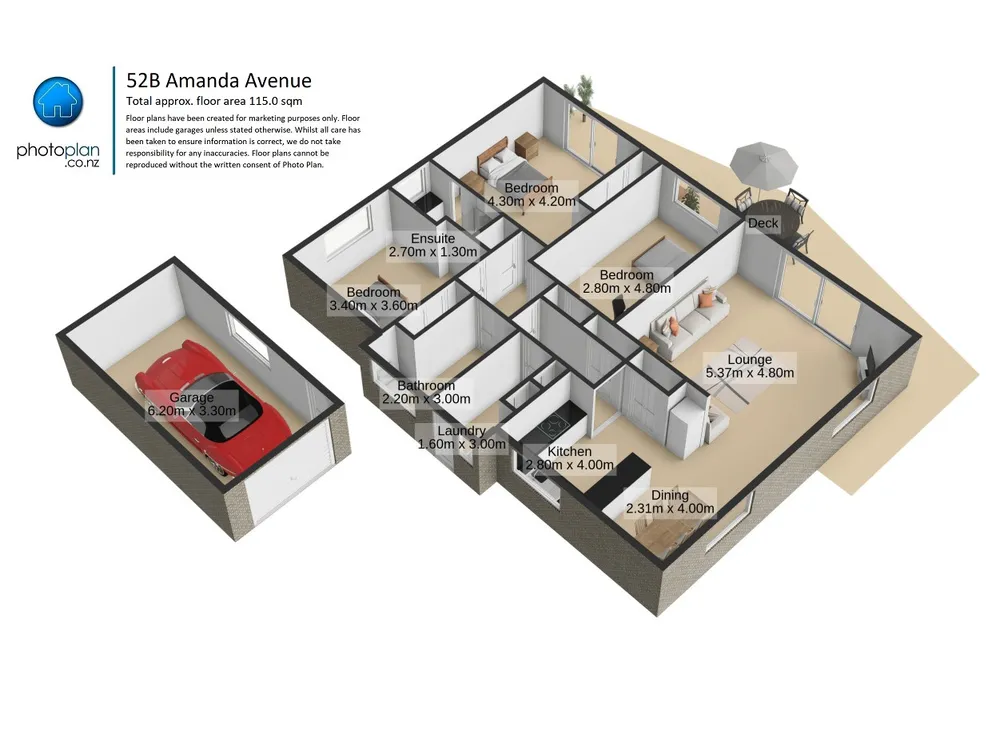 Photos of 52b Amanda Avenue